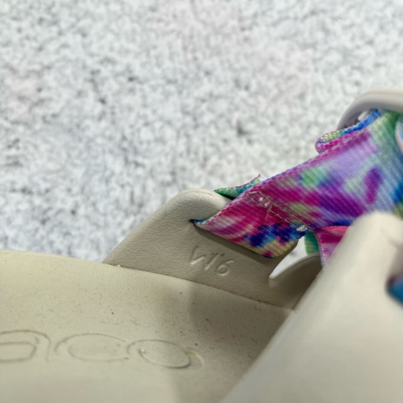 Women's Chacos Chillos Colorful Slide Slip On Shoe Size 6W - Picture 9 of 9